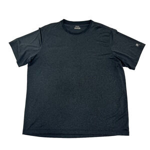 Fila Mens 2XL Pullover T-Shirt Gray Athletic Performance Crew Neck Short Sleeve